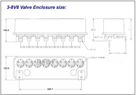Rca3 8v8000 Valve Box
